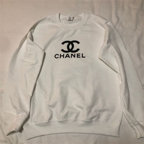 chanel sweatshirt etsy.